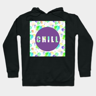 Chill In Purple Hoodie